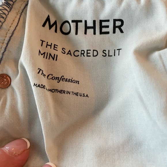 Mother Denim ‘The Sacred Slit’ skirt size 27 - Picture 4 of 8